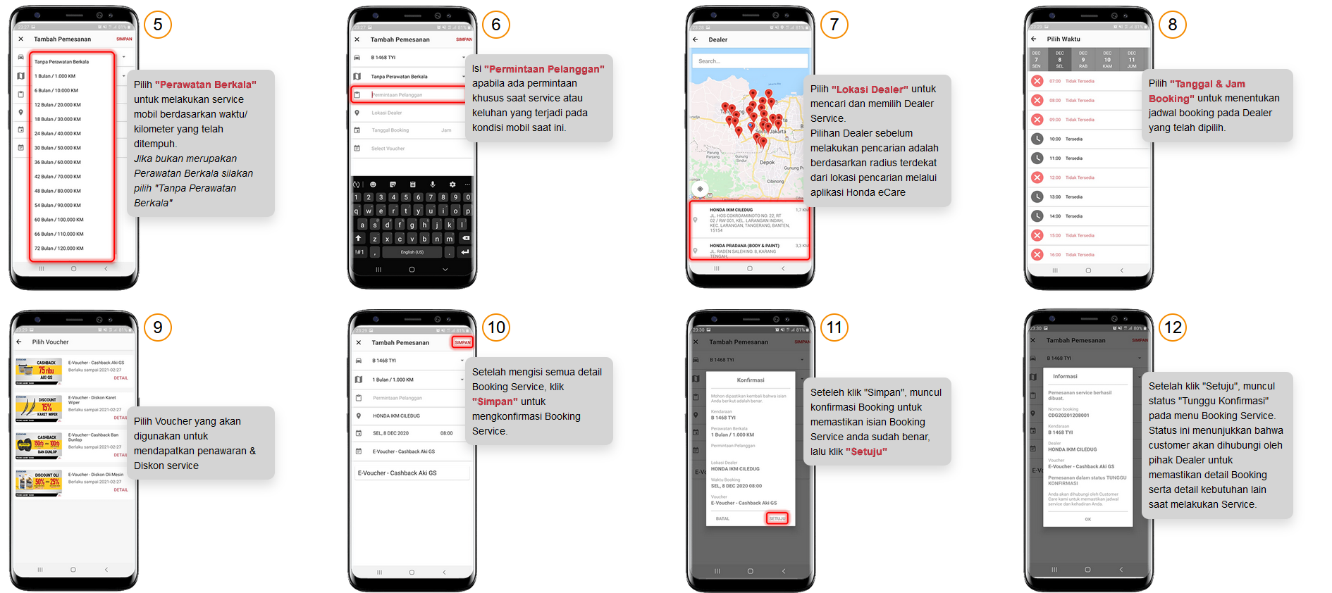 ecare booking 2