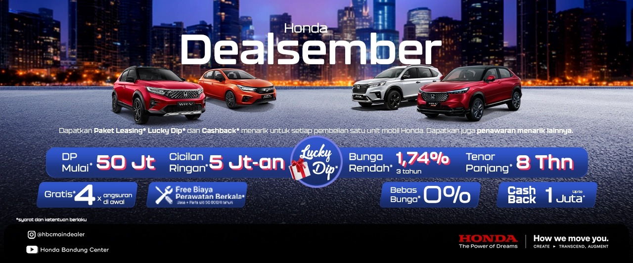 Promo Honda Desember 2024 Promo Honda Desember 2024